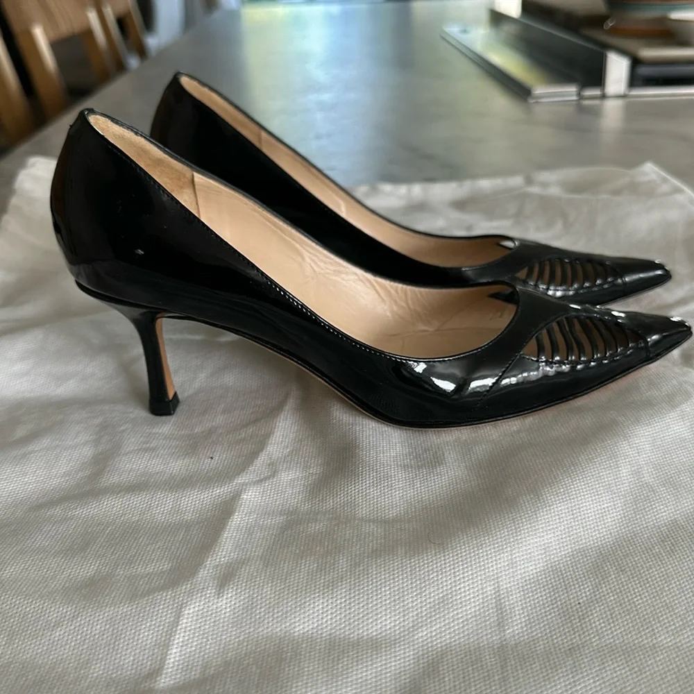 JIMMY CHOO patent Leather heels - Picture 4 of 11